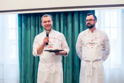 Piotr Ciomek, szef kuchni restauracji Oberża 86