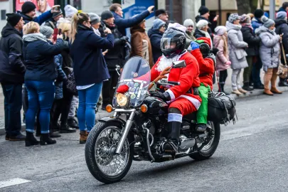 Mikołaje na motocyklach