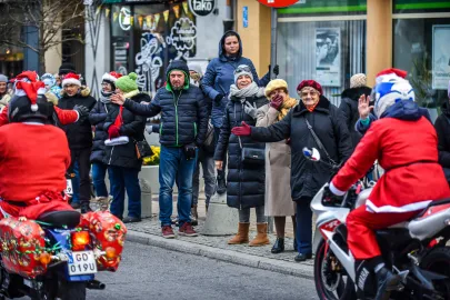 Mikołaje na motocyklach