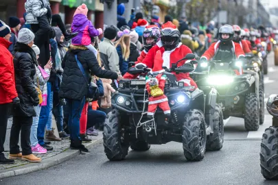 Mikołaje na motocyklach