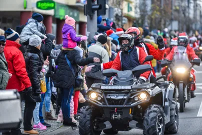 Mikołaje na motocyklach