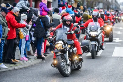 Mikołaje na motocyklach