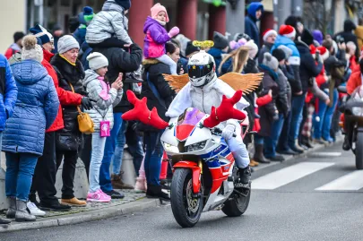 Mikołaje na motocyklach