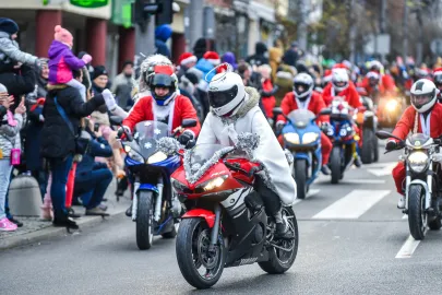 Mikołaje na motocyklach