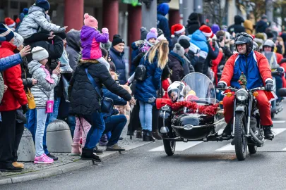 Mikołaje na motocyklach