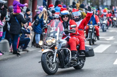 Mikołaje na motocyklach