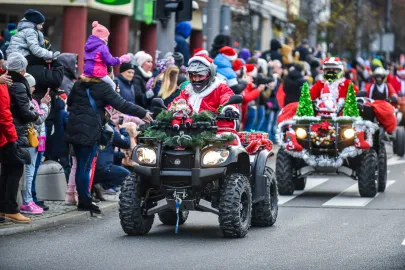 Mikołaje na motocyklach