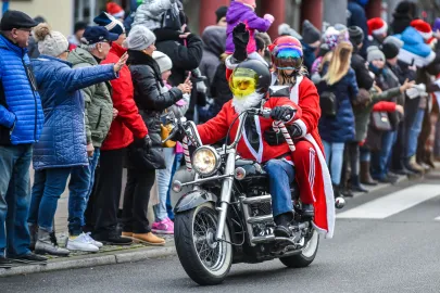 Mikołaje na motocyklach