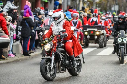 Mikołaje na motocyklach