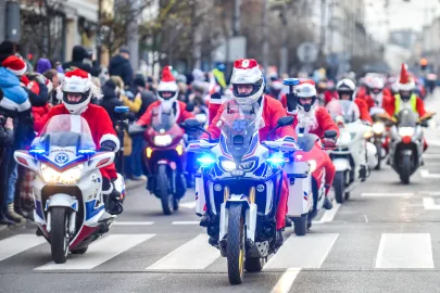 Mikołaje na Motocyklach