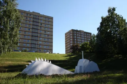 Otwarty Kurort Kultury - Instalacja Turysta Mariusza Warasa