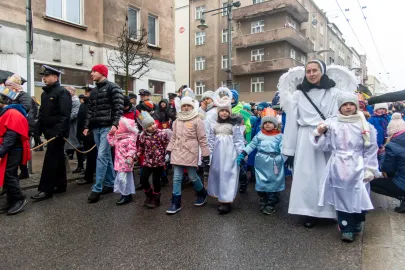 Uczestnicy orszaku