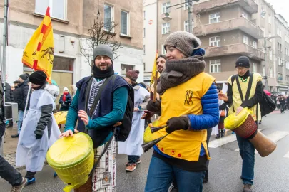 Uczestnicy orszaku