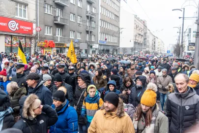 Uczestnicy orszaku