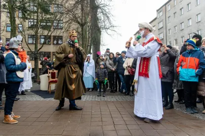 Uczestnicy orszaku