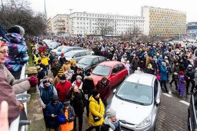 Uczestnicy orszaku