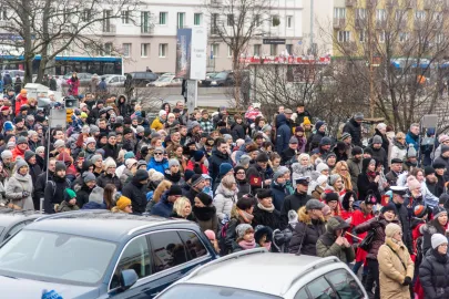 Uczestnicy orszaku
