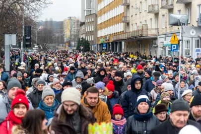 Uczestnicy orszaku