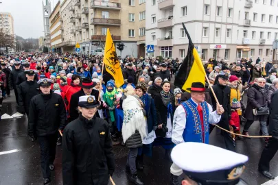 Uczestnicy orszaku