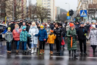 Uczestnicy orszaku