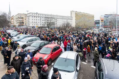 Uczestnicy orszaku