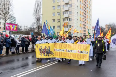 Uczestnicy orszaku