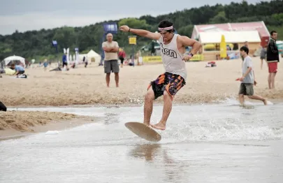 Skimboard w Jelitkowie