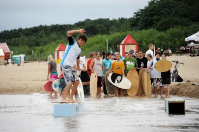 Skimboard w Jelitkowie