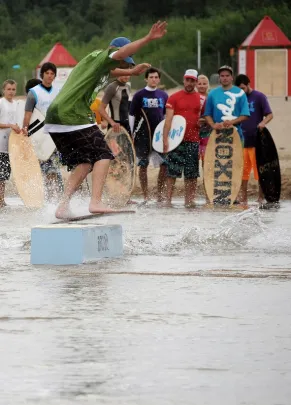 Skimboard w Jelitkowie