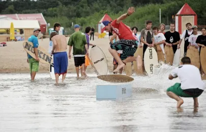 Skimboard w Jelitkowie