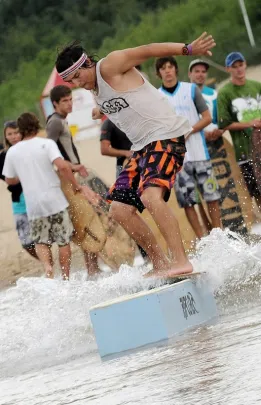 Skimboard w Jelitkowie