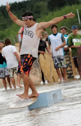 Skimboard w Jelitkowie