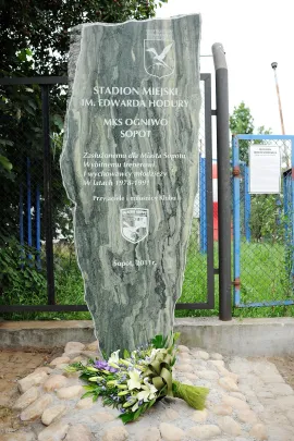 Obelisk upamiętniający Edwarda Hodurę