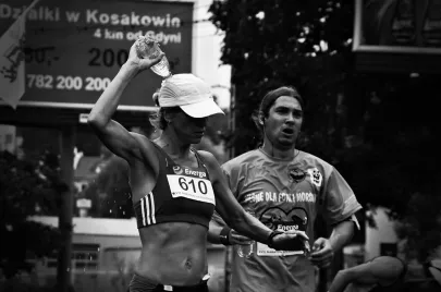 Uczestnicy maratonu