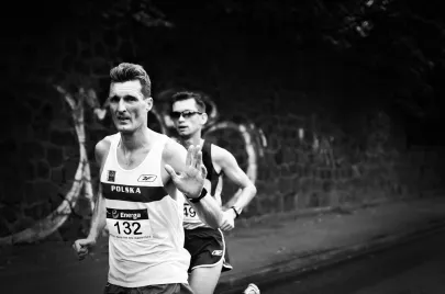 Uczestnicy maratonu