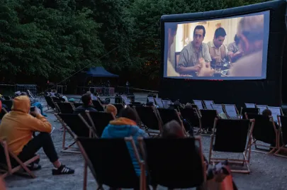 22 05 2020 Kino samochodowe pod Operą Leśną w Sopocie
