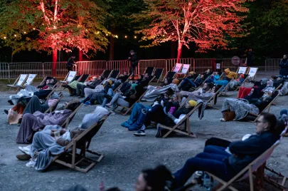 22 05 2020 Kino samochodowe pod Operą Leśną w Sopocie