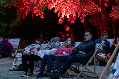 22 05 2020 Kino samochodowe pod Operą Leśną w Sopocie