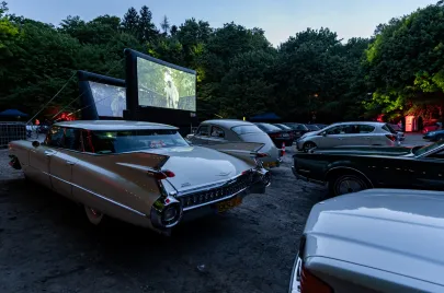 22 05 2020 Kino samochodowe pod Operą Leśną w Sopocie