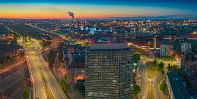 Gdańsk z lotu ptaka