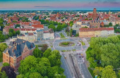 Gdańsk z lotu ptaka
