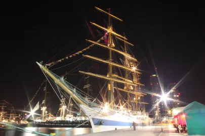 Gdynia nocą.