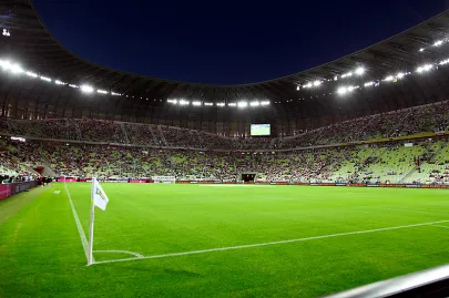 PGE Arena na dwie i pół godziny przed rozpoczęciem meczu