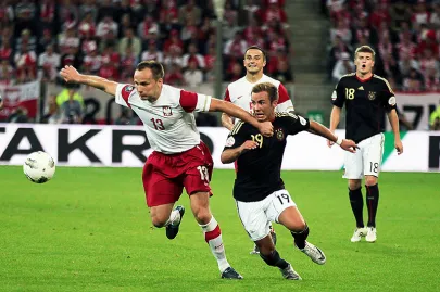 Arkadiusz Głowacki i Mario Goetze