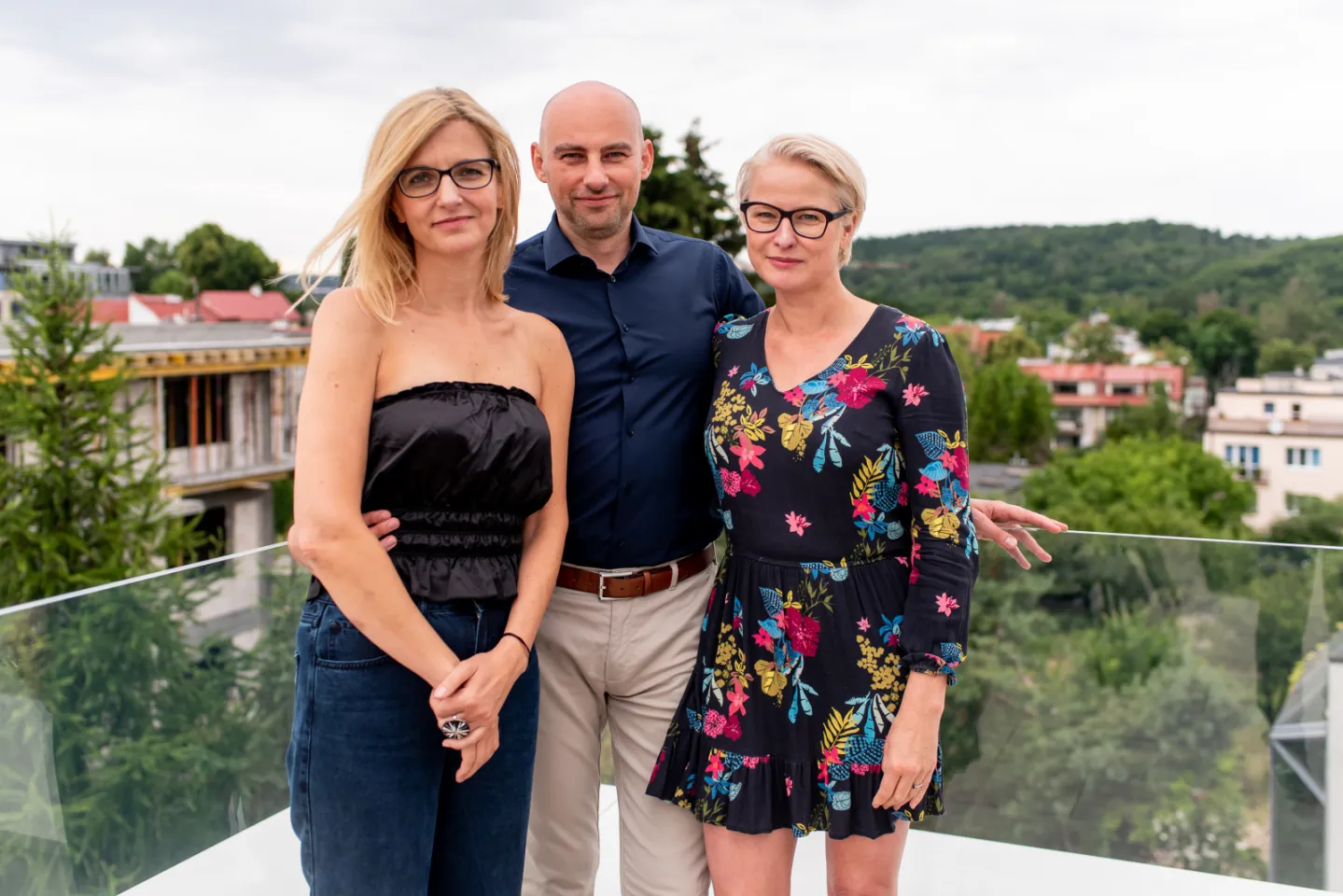 Joanna Kuźmicka z gośćmi