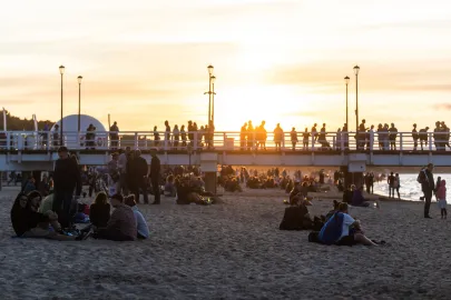 Publiczność na plaży