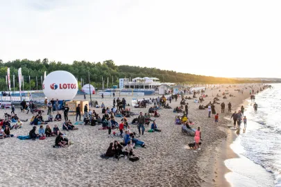 Publiczność na plaży