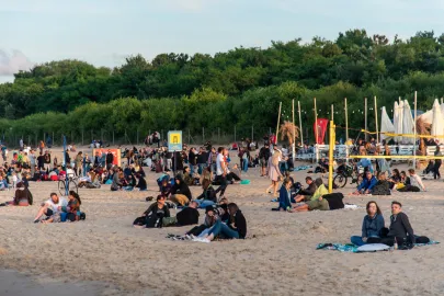 Publiczność na plaży