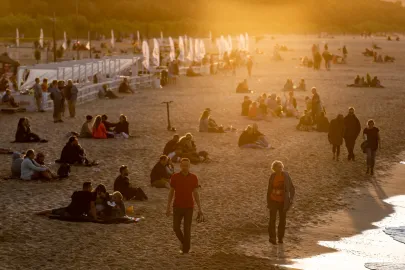 Publiczność na plaży
