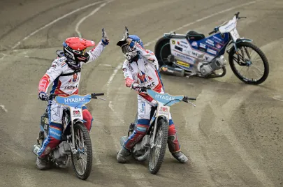 Peter Kildemand i Rasmus Jensen radość